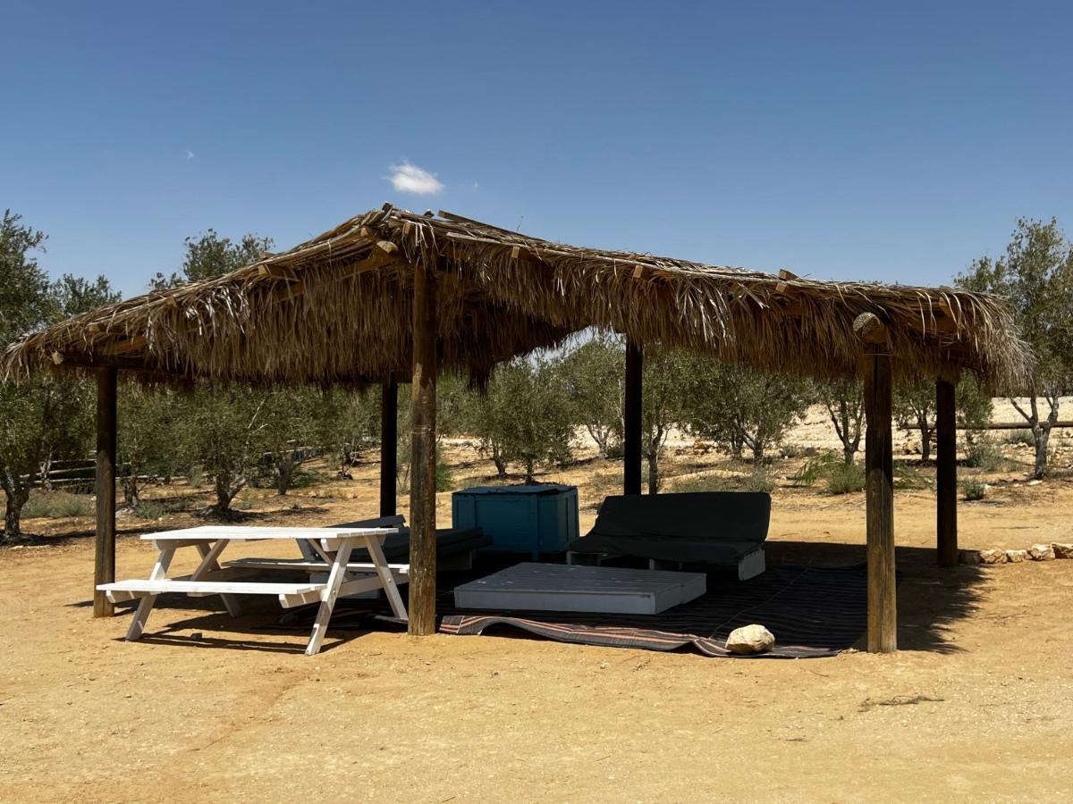 צימראוון בחוות זית המדבר Sde Boker Esterno foto
